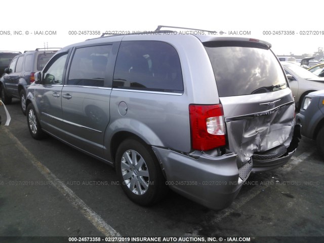 2C4RC1BG8GR298571 - 2016 CHRYSLER TOWN & COUNTRY TOURING SILVER photo 3