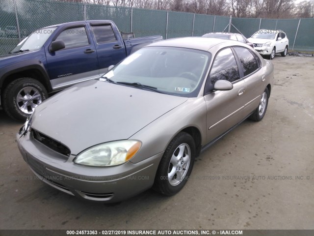 1FAFP55U84G127354 - 2004 FORD TAURUS SES TAN photo 2