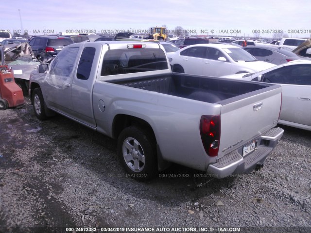 1GCESCDE9A8128019 - 2010 CHEVROLET COLORADO LT SILVER photo 3