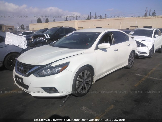 1N4AL3APXHC487622 - 2017 NISSAN ALTIMA 2.5/S/SV/SL/SR WHITE photo 2