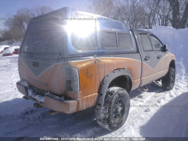 3D7KU28D83G830585 - 2003 DODGE RAM 2500 ST/SLT ORANGE photo 4