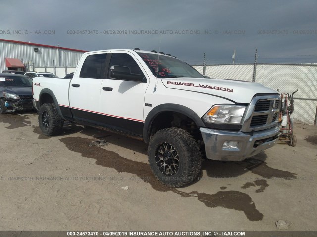 3D7TT2CT8AG146154 - 2010 DODGE RAM 2500 WHITE photo 1