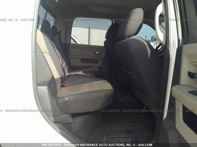 3D7TT2CT8AG146154 - 2010 DODGE RAM 2500 WHITE photo 8