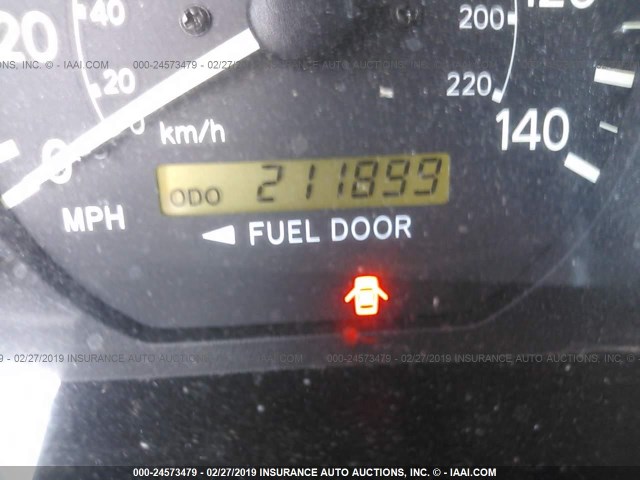 4T1BF22KX1U120718 - 2001 TOYOTA CAMRY LE/XLE 黑色 照片 7