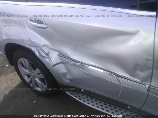 4JGBF7BE9BA670714 - 2011 MERCEDES-BENZ GL 450 4MATIC SILVER photo 6