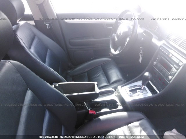 WAUDF78EX7A190626 - 2007 AUDI A4 2.0T QUATTRO SILVER photo 5