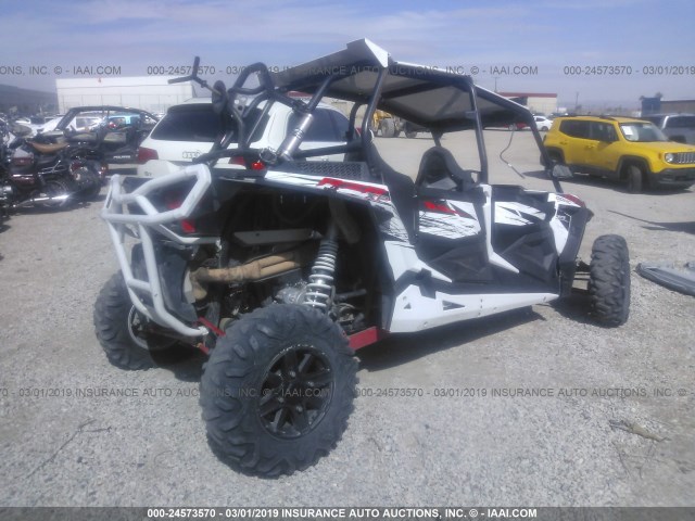 4XA6T1EA7EB198510 - 2014 POLARIS RZR 4 1000 XP WHITE photo 4