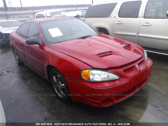 1G2NW52E44C181073 - 2004 PONTIAC GRAND AM GT RED photo 1