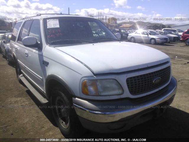 1FMRU17W42LA39005 - 2002 FORD EXPEDITION EDDIE BAUER WHITE photo 1