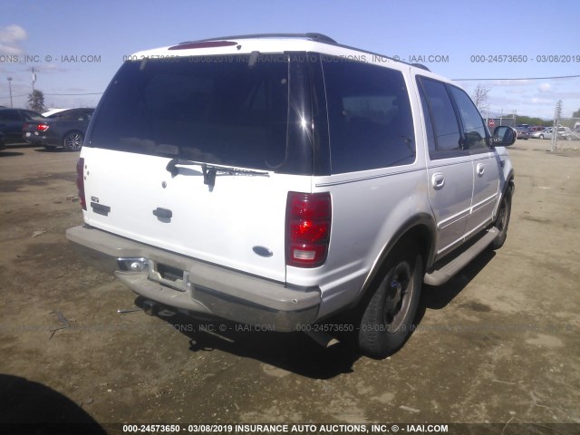 1FMRU17W42LA39005 - 2002 FORD EXPEDITION EDDIE BAUER WHITE photo 4