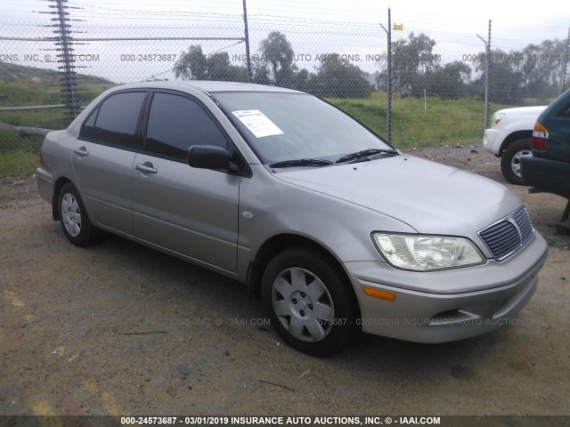 JA3AJ26E43U005942 - 2003 MITSUBISHI LANCER ES TAN photo 1