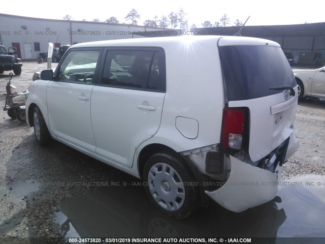 JTLZE4FE8FJ072008 - 2015 TOYOTA SCION XB WHITE photo 3