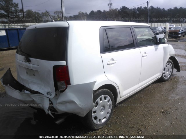 JTLZE4FE8FJ072008 - 2015 TOYOTA SCION XB WHITE photo 4