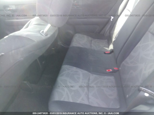 JTLZE4FE8FJ072008 - 2015 TOYOTA SCION XB WHITE photo 8