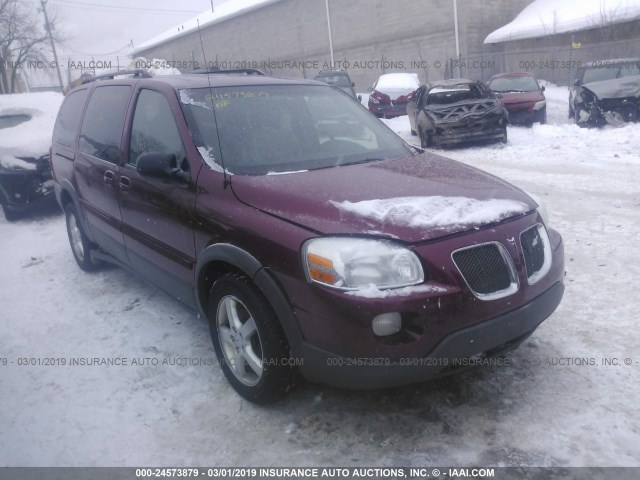 1GMDV33L45D278518 - 2005 PONTIAC MONTANA SV6 MAROON photo 1