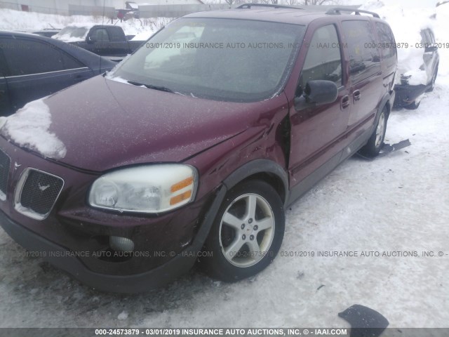 1GMDV33L45D278518 - 2005 PONTIAC MONTANA SV6 MAROON photo 6