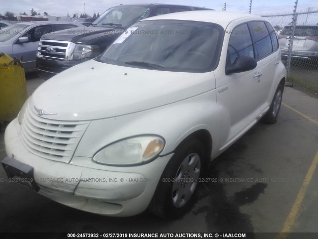 3C4FY58B25T508549 - 2005 CHRYSLER PT CRUISER TOURING WHITE photo 2