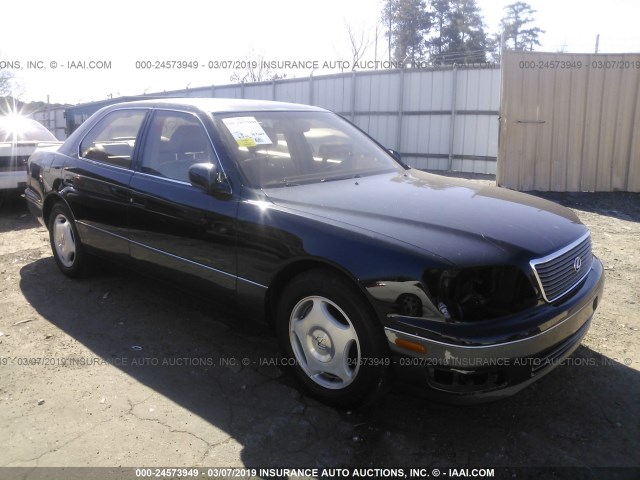 JT8BH28F1Y0169993 - 2000 LEXUS LS 400 BLACK photo 1