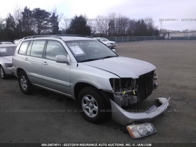 JTEGF21A820060252 - 2002 TOYOTA HIGHLANDER LIMITED SILVER photo 1