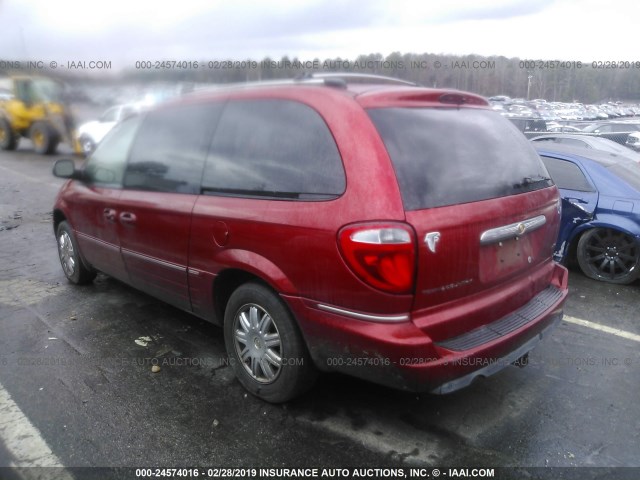 2A8GP64L76R716421 - 2006 CHRYSLER TOWN & COUNTRY LIMITED RED photo 3
