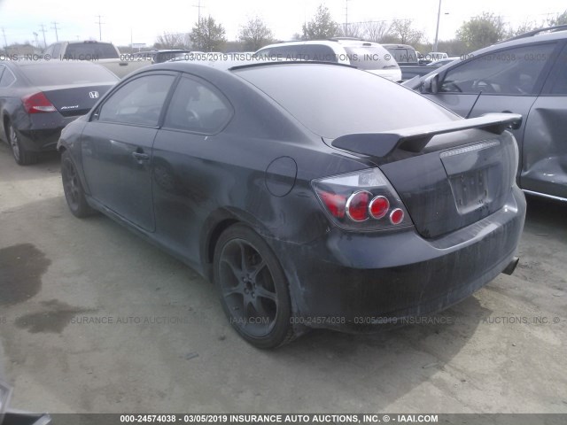 JTKDE167090296611 - 2009 TOYOTA SCION TC BLACK photo 3