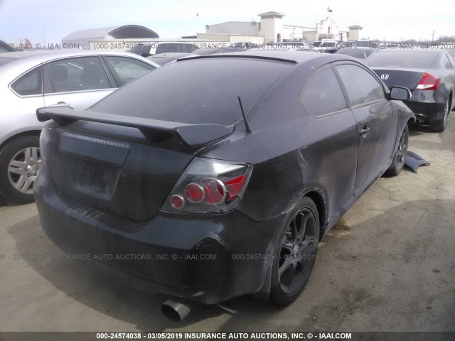 JTKDE167090296611 - 2009 TOYOTA SCION TC BLACK photo 4