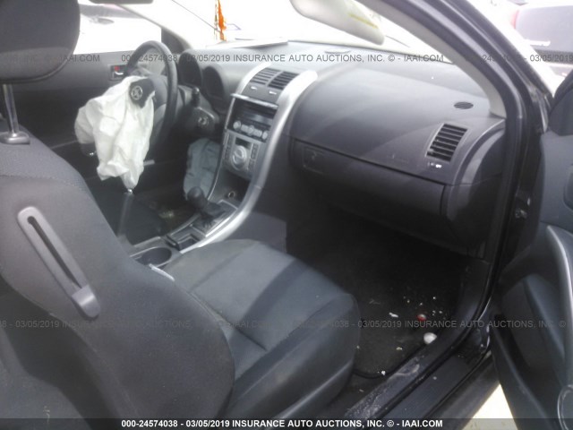 JTKDE167090296611 - 2009 TOYOTA SCION TC BLACK photo 5