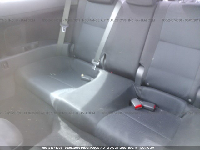 JTKDE167090296611 - 2009 TOYOTA SCION TC BLACK photo 8