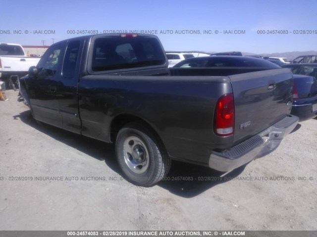 2FTRX17234CA53922 - 2004 FORD F-150 HERITAGE CLASSIC GRAY photo 3