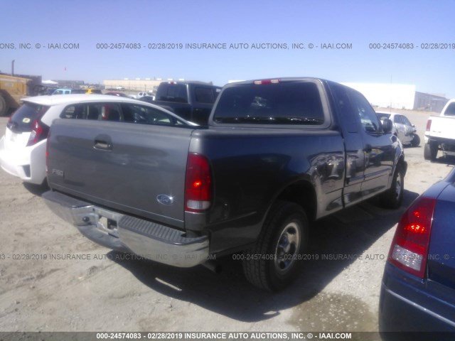 2FTRX17234CA53922 - 2004 FORD F-150 HERITAGE CLASSIC GRAY photo 4