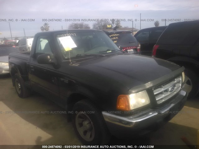 1FTYR10U81PA40997 - 2001 FORD RANGER BLACK photo 1