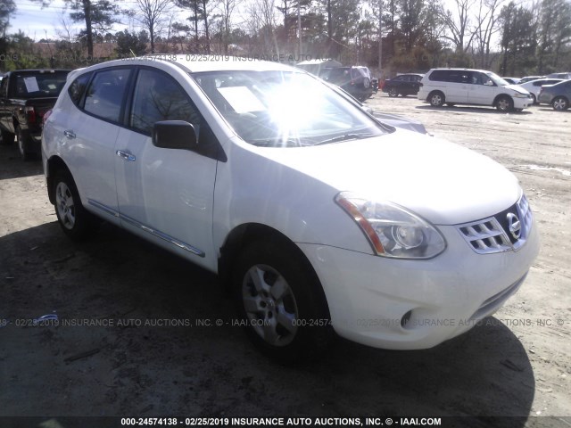 JN8AS5MT1BW161655 - 2011 NISSAN ROGUE S/SV/KROM WHITE photo 1