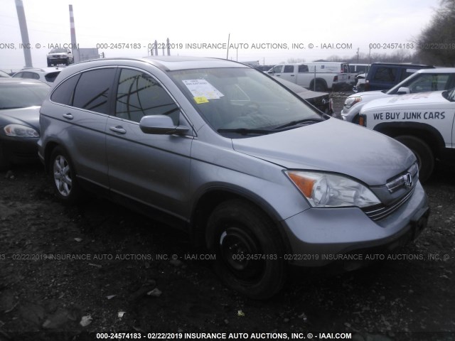 JHLRE48798C032055 - 2008 HONDA CR-V EXL SILVER photo 1