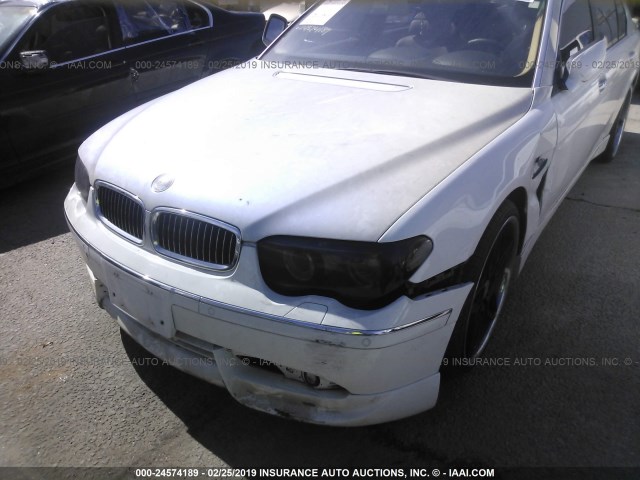 WBAGN63585DS57074 - 2005 BMW 745 LI WHITE photo 6