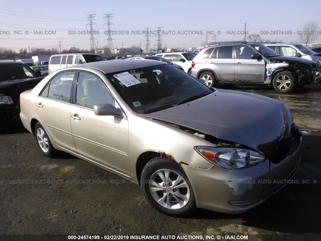 4T1BE32K64U881131 - 2004 TOYOTA CAMRY LE/XLE/SE GOLD photo 1