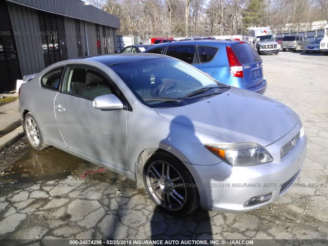 JTKDE177X60101379 - 2006 TOYOTA SCION TC 银色 照片 1