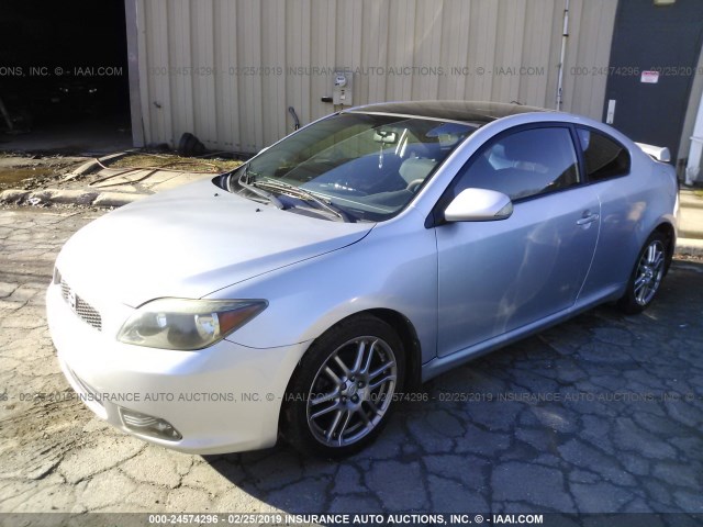 JTKDE177X60101379 - 2006 TOYOTA SCION TC 银色 照片 2