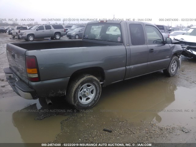 2GCEC19W821366497 - 2002 CHEVROLET SILVERADO C1500 GRAY photo 4