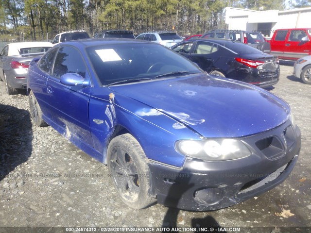 6G2VX12G04L216265 - 2004 PONTIAC GTO BLUE photo 1