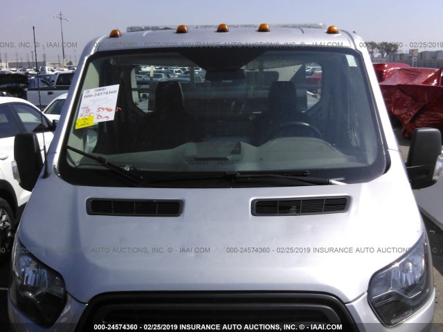 1FDBF6ZM6HKA01715 - 2017 FORD TRANSIT T-350 HD SILVER photo 6