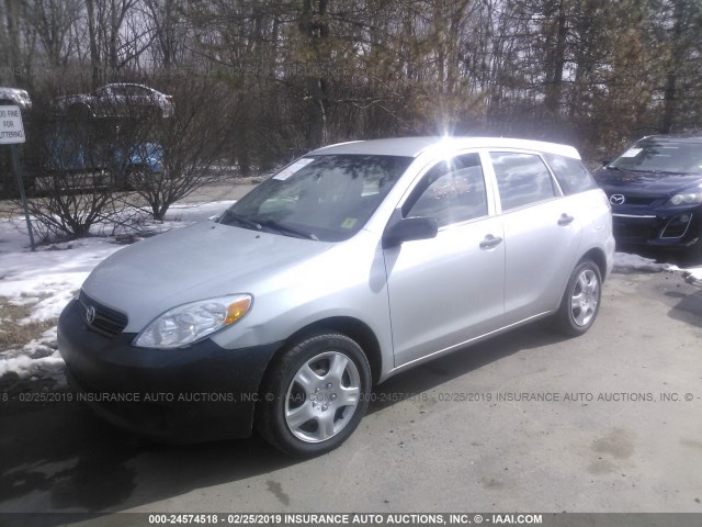2T1KR32E67C661959 - 2007 TOYOTA COROLLA MATRIX XR SILVER photo 2