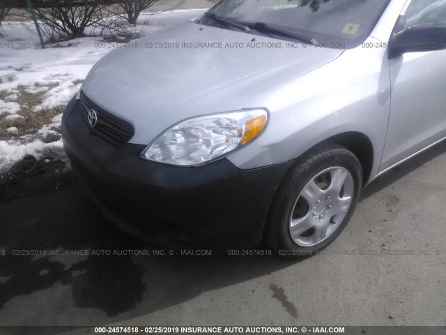 2T1KR32E67C661959 - 2007 TOYOTA COROLLA MATRIX XR SILVER photo 6