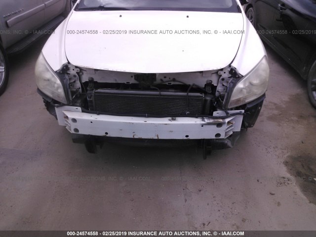 1G1ZH57B784203775 - 2008 CHEVROLET MALIBU 1LT 白色 照片 6