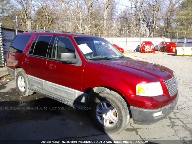 1FMPU16566LA42977 - 2006 FORD EXPEDITION XLT RED photo 1