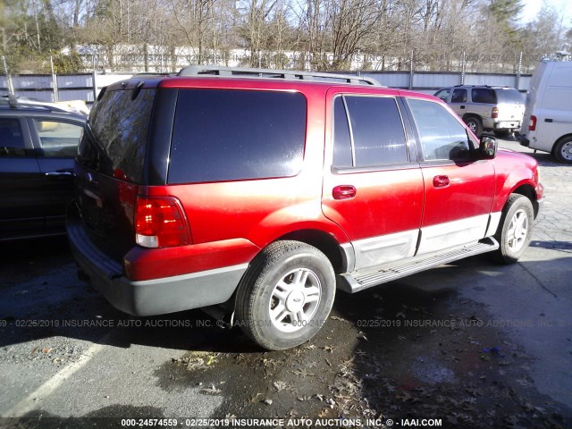 1FMPU16566LA42977 - 2006 FORD EXPEDITION XLT RED photo 4