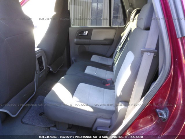 1FMPU16566LA42977 - 2006 FORD EXPEDITION XLT RED photo 8