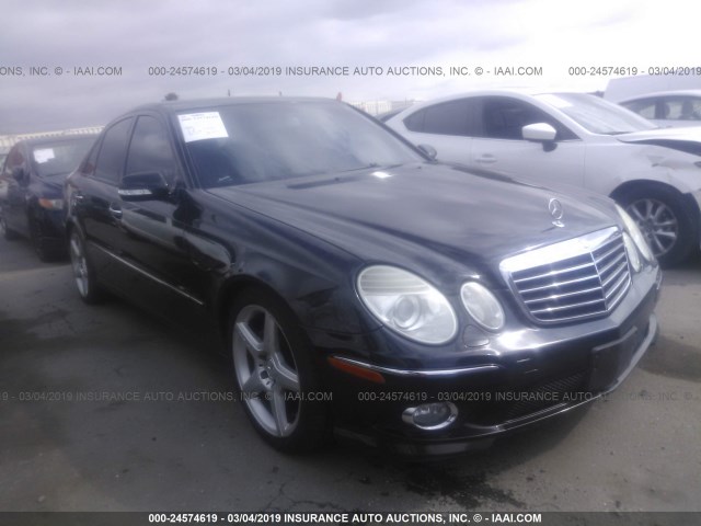 WDBUF56X19B392908 - 2009 MERCEDES-BENZ E 350 BLACK photo 1