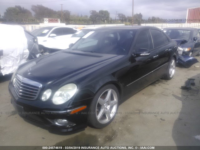 WDBUF56X19B392908 - 2009 MERCEDES-BENZ E 350 BLACK photo 2