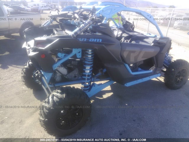 3JBVVAW40JK000603 - 2018 CAN-AM MAVERICK X3 X RC TURBO R BLUE photo 4