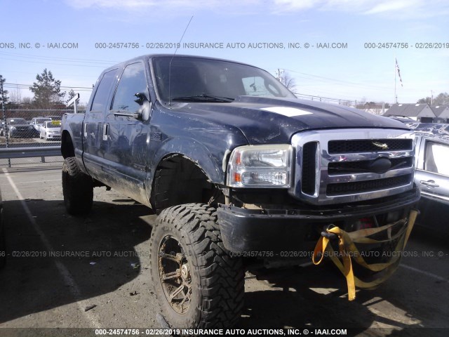 1FTSW31F83EA37686 - 2003 FORD F350 SRW SUPER DUTY BLACK photo 1